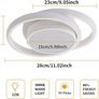 NEW SALE | Ceiling Lights, Modern LED Ceiling Lights 32W 2350LM, Warm White 3000K, Round Ceiling Lighting for Bedroom Hallway Balcony Corridor Image 2