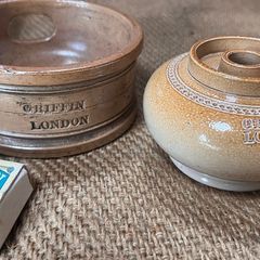 2 early saltglaze Stoneware Items