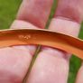 18K-GP gold plated Yellow Gold Bangle Bracelet Image 9