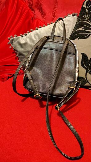Chic Checkered Mini Backpack Claires