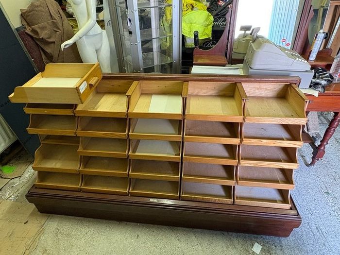 Vintage Display Counter