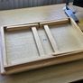 Wooden Bed Tray Table Laptop Foldable Lap Sofa Butlers Image 3