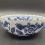 Vintage Chinese or Japanese Bowl Blue White Porcelain Image 3