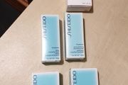 shiseido face facial care wash gel foam scrub fluid