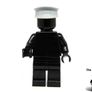 LEGO Minifigure Gray Prototype Hat Unreleased Colour Very Rare And Hard To Find Image 3