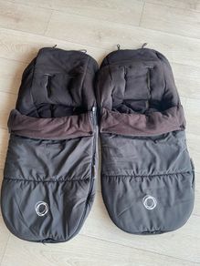 Bugaboo Footmuff BLACK x 2