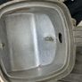 Vintage Industrial Ceiling light which has been converted to use LED Bulbs French Philips Lamps 1950s 1960s Image 6