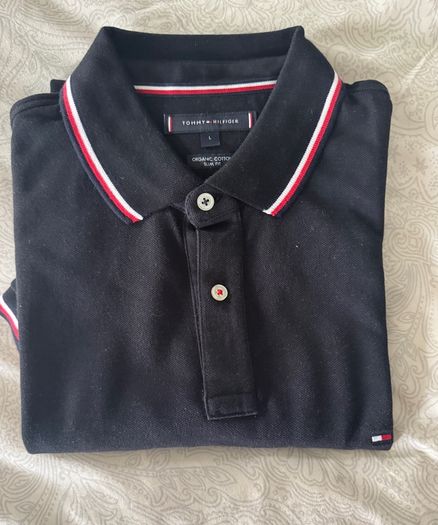 Tommy Hilfiger Organic Cotton Polo  L