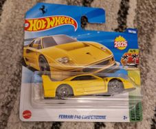 Hot Wheels - Yellow Ferrari F40 Competizione