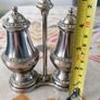 Vintage Silver Plated Salt and Pepper Set Image 7