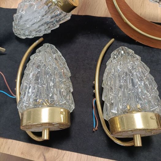 Vintage ceiling light fixtures from the 1960s/1970s