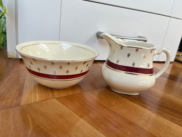 Milk Jug & Sugar Bowl