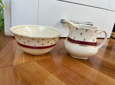 Milk Jug & Sugar Bowl
