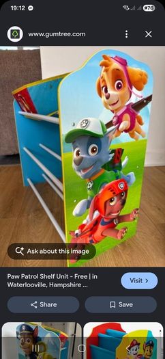 Kids book shelf