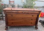Hairy paw blanket chest