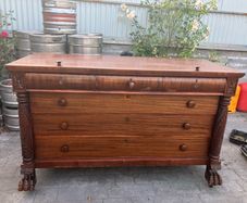 Hairy paw blanket chest