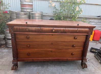 Hairy paw blanket chest