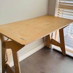 Wooden work desk