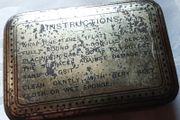 ww1 ww2 tin from dust goggles, militaria