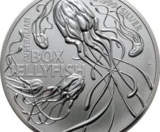2023 Australia RAM 1 Dollar 1 oz Silver Bullion Coin - Most Dangerous Australian Box Jellyfish BU (In Capsule)