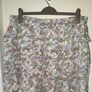 New Look White, Green and Pink Floral Frilly Skirt Image 2