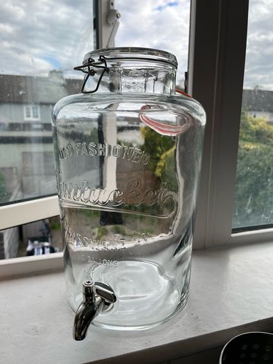 Vintage Old Fashioned Nantucket GLASSWARE CO. 2.0 Gallons