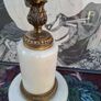 Vintage Alabaster Lamp Image 6