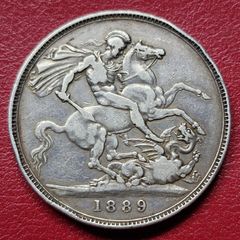 Queen Victoria Silver Crown