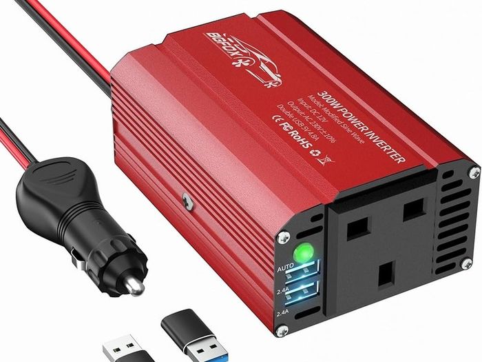 NEW SALE | 300W Car Power Inverter DC 12V to 240V / 230V AC Modified Sine Wave Voltage Converter