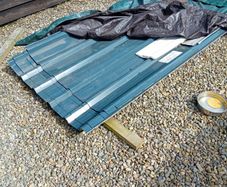 Roof cladding sheets