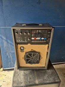 Vintage Philips cassette recorder amplifier