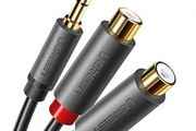 3.5mm Male to 2RCA Female Cable