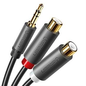 3.5mm Male to 2RCA Female Cable