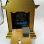 Rhythm Vintage Tempus Fugit Brass Table Clock, Working order Image 3