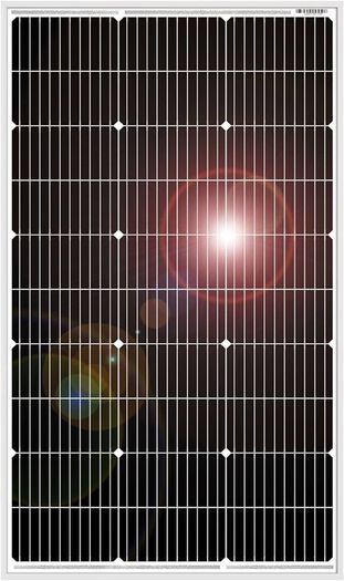 100W 18V Monocrystalline Solar Panel to Charge 12V Battery for Caravan Van RV Boat Off-grid home
