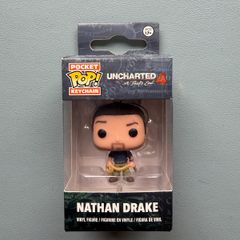 Funko Pop Keychain - Nathan Drake - Uncharted 4 - PlayStation Figure Keyring