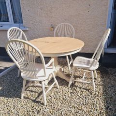 table and chairs