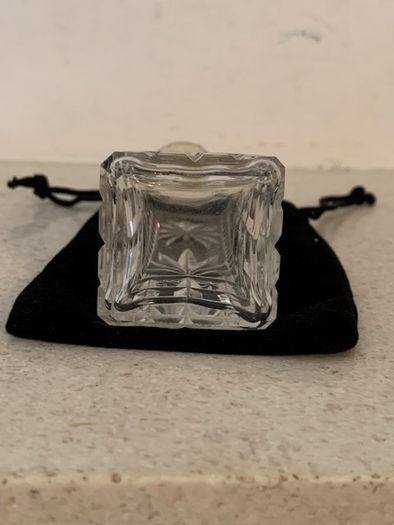 Antique Crystal Perfume Bottle 1930s