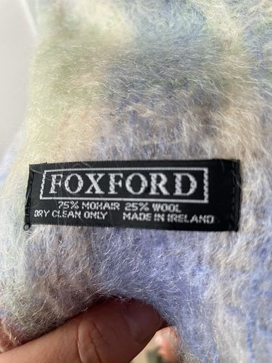 Brand new foxford mohair and wool scarf