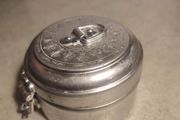 Vintage Incense Pot Pure Aluminum Made in India BEAUTIFUL
