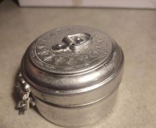 Vintage Incense Pot Pure Aluminum Made in India BEAUTIFUL