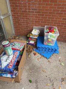 Games, mats, toys