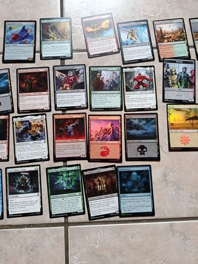 Regarding the card collection  Festival in a Box content
