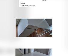Office Desk and storage cabinet (free)