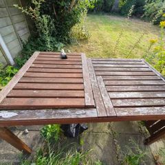 Ikea Applaro Table, 2 chairs and bench