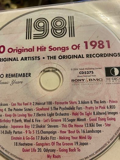 Birthday CD 1981