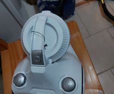 BUSH Bagless Cylinder Vacuum Cleaner, Model VCS35B15K0D-70, white, powerful suction