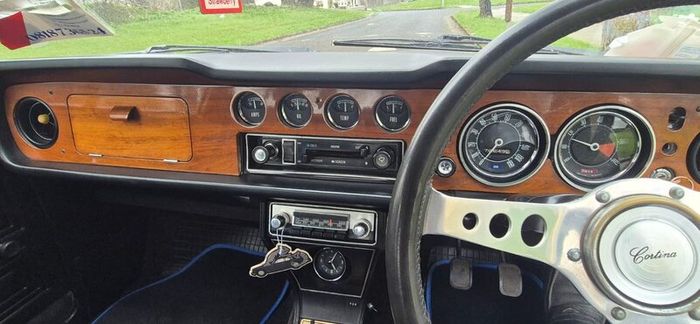 Ford Cortina vintage car