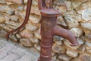 vintage water pump