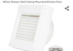2 x Silent bathroom extractor  Fans